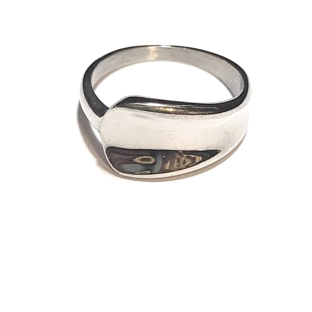 Charming Charlie Silver Spoon Style Ring Size 9 NWOT